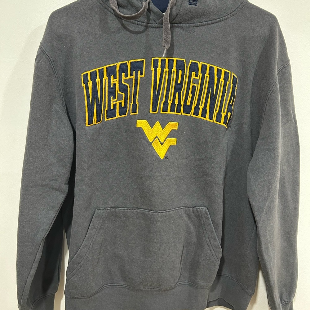 WVU gray hoodie